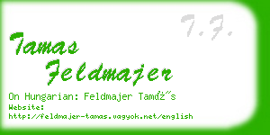 tamas feldmajer business card